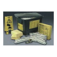 KIT EMERGENCIA ABSORVENTE QUIMICOS 75L KIT EMERGENCIA ABSORVENTE QUIMICOS 75L